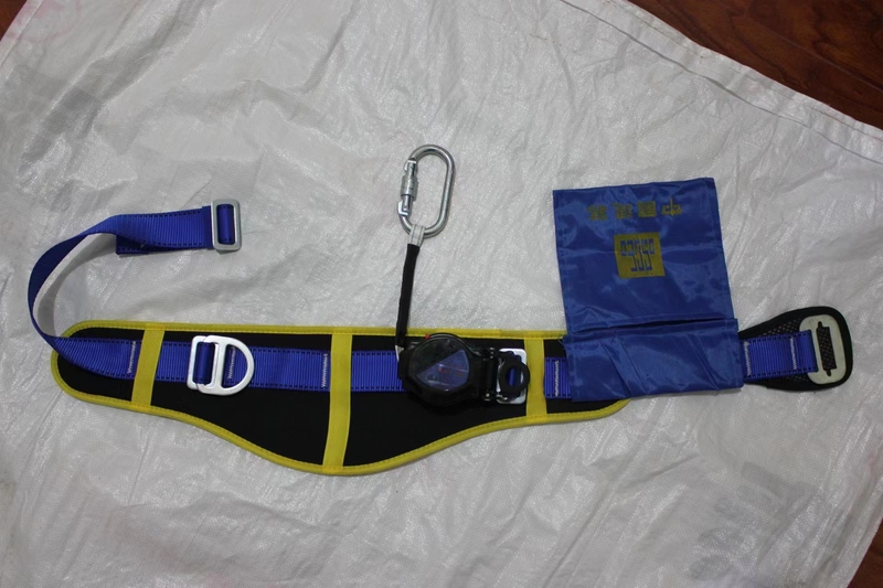 Single waist safety belt series